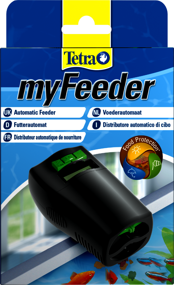 Tetra myFeeder Feeding Unit black
