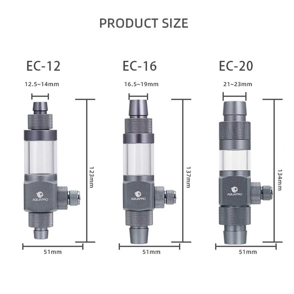 AP EXTERNAL CO2 DIFFUSER 16MM